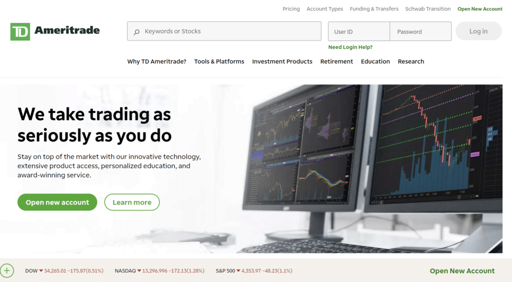 TD Ameritrade broker